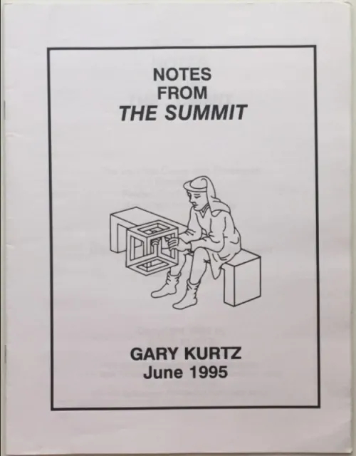 Notes From The Summit by Gary Kurtz - Click Image to Close